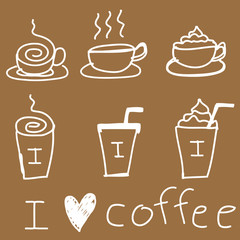 Coffee Icon Drawing