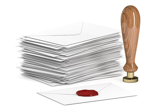 lettera con timbro cera lacca