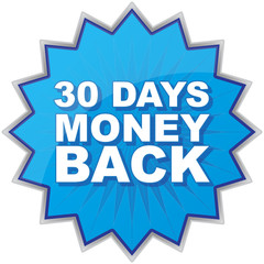 30 DAYS MONEY BACK ICON