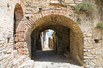 Alleyway. Tursi. Basilicata. Italy.