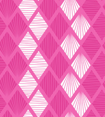 Seamless geometric pattern with rhombs