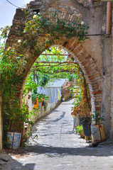Alleyway. Tursi. Basilicata. Italy.