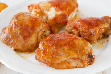 fried chicken on plate