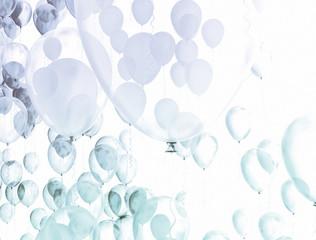 Party baloons background