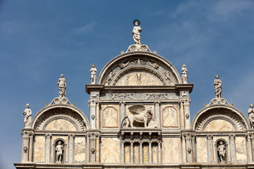 Fototapeta na wymiar Venice -the Scuola Grande di San Marco