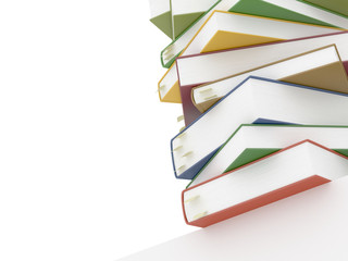 Books with bookmarks