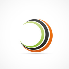 Naklejka premium logo design