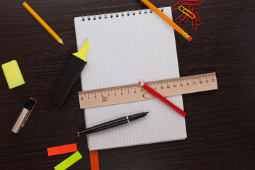 paper and ruler  (office)