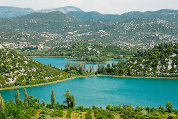 Bacinska lake (Croatia)