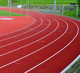 piste d0athlétisme