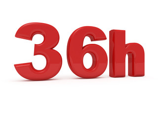 36 hours service