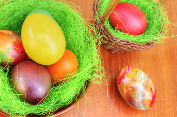 Easter eggs