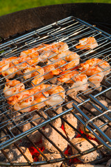 grilled shrimps