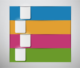 Infographic paper design.