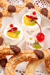 different kinds of dessert