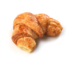 freshly baked croissant