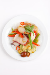 octopus with vegetables