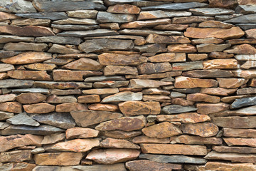 Slate stone wall for decoration