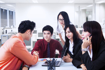 Obraz premium Business meeting in office