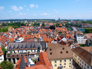 Fototapeta na wymiar Konstancja - Stare Miasto Niedernburg