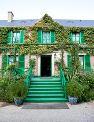 Claude Monet garden and house near Paris