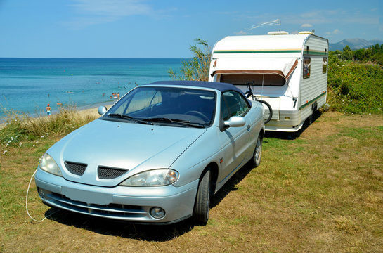 car and caravan holidays sea