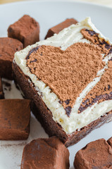 Brownie cake