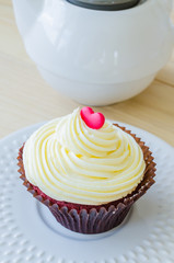 Vanilla cupcake