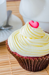 Vanilla cupcake