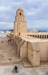 Fototapete Rund mosque in Kairouan, Tunisia © pavel068