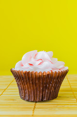 Pink cupcake