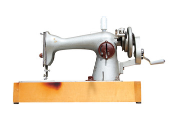 Vintage sewing machine.