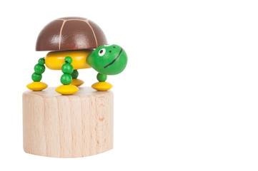 Schildkröte Holzfigur