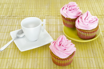 Cupcakes. Afternoon tea
