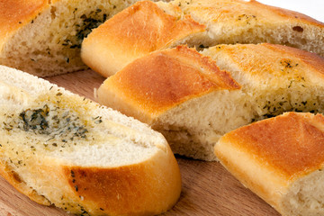 Baked baguette