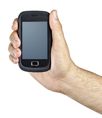 Smartphone in hand