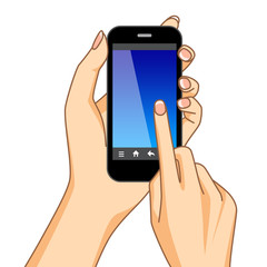 スマートフォン操作