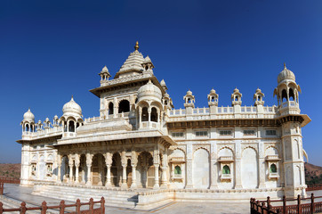 Fototapeta na wymiar Jaswant Thada mausoleum in India