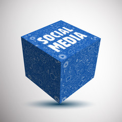 Social media vector illustration