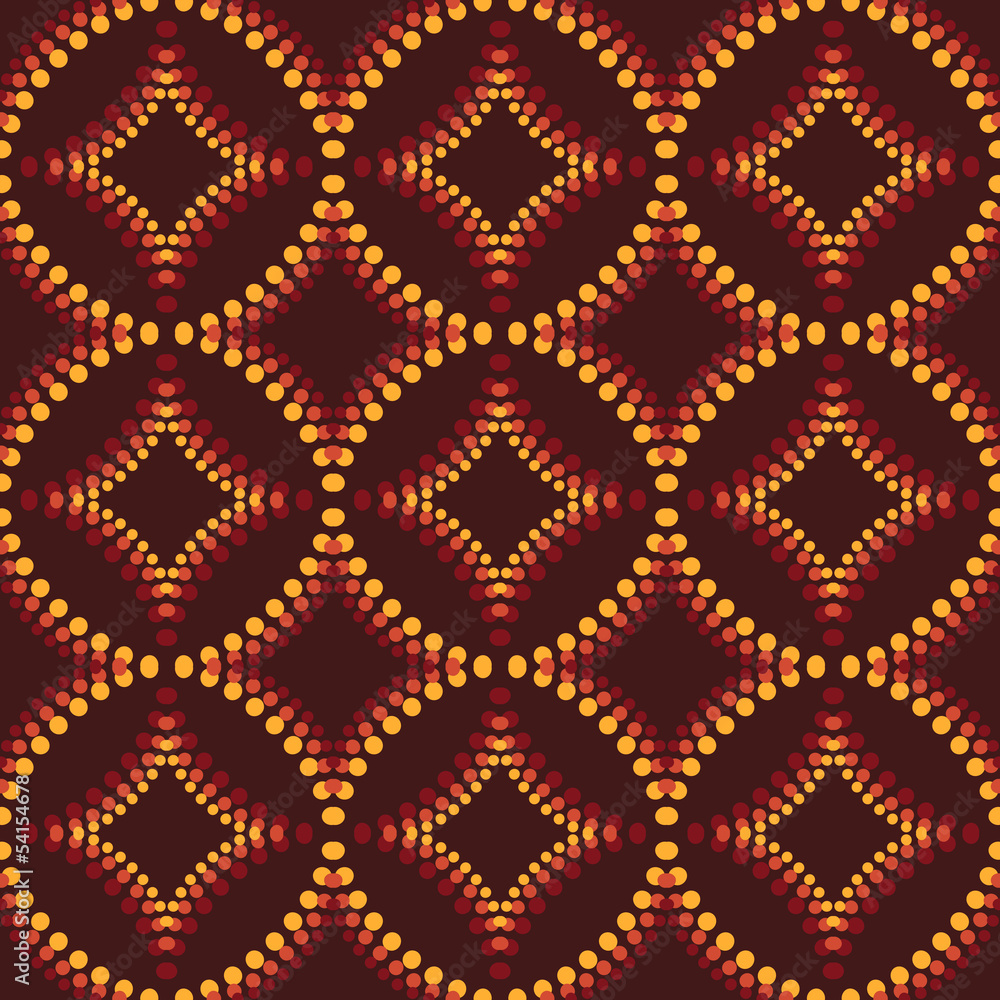 Poster abstract seamless pattern