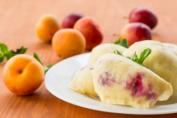 fruit dumplings