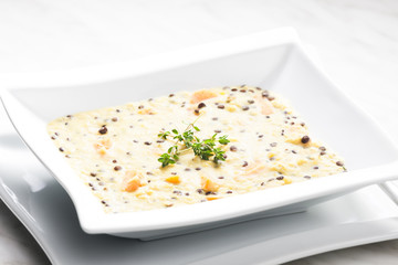 lentil soup from several type of lentil