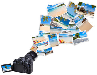 photos souvenirs des Seychelles