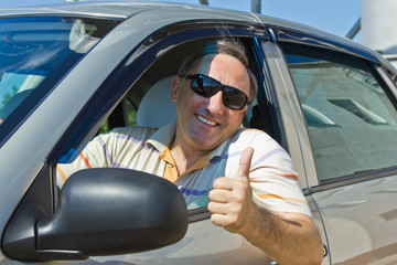 smiling driver