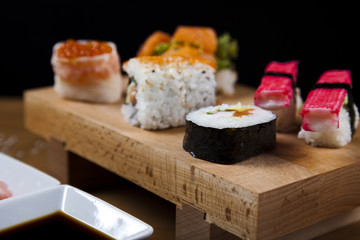 Sushi close up