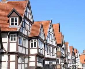 Fototapeta na wymiar Stare Miasto w Detmold