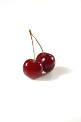 two sweet cherry isolate