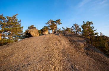 A stone pathway