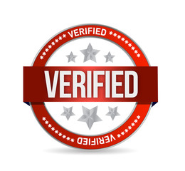 verified seal stamp illustration