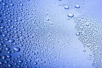 Water drops background 